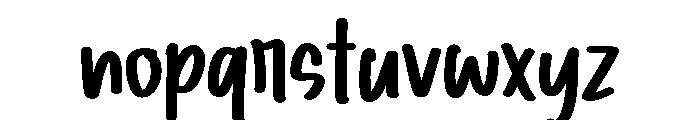 PG Grind Savage Font LOWERCASE