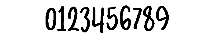 PG Groompy Font OTHER CHARS