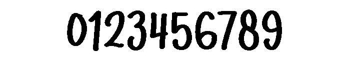 PG Handivo Brush Font OTHER CHARS