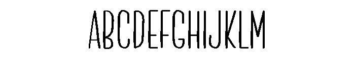 PG Happy Holiday Regular Font UPPERCASE