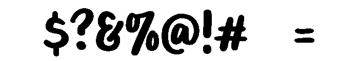 PG Happy Spring Font OTHER CHARS