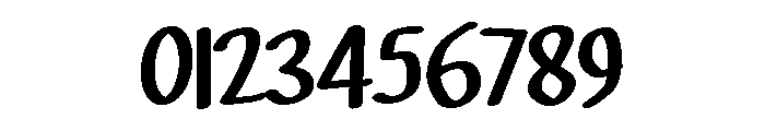 PG Haunted Ink Regular Font OTHER CHARS