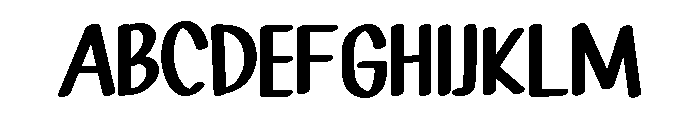 PG Haunted Ink Regular Font UPPERCASE