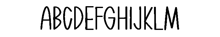 PG Haunter Regular Font UPPERCASE