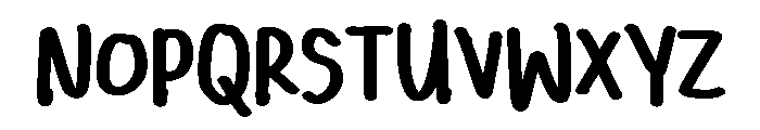 PG Heart Stories Font LOWERCASE