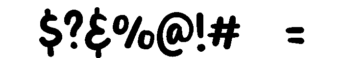 PG Hello Eloria Font OTHER CHARS