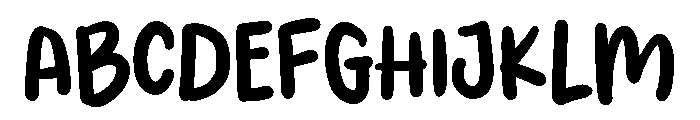 PG Hello Eloria Font UPPERCASE
