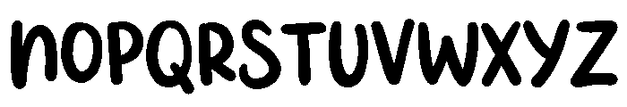 PG Hello Eloria Font UPPERCASE