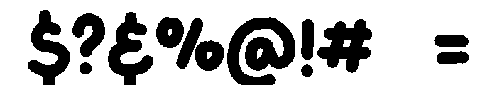 PG Holiday Sparkle Font OTHER CHARS