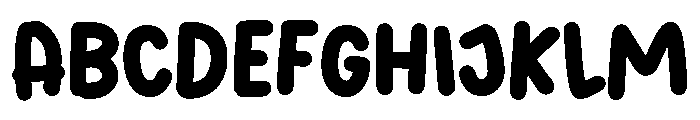 PG Holiday Sparkle Font UPPERCASE