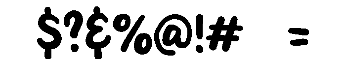 PG Honey Dreams Font OTHER CHARS