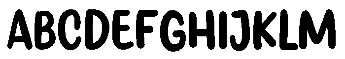 PG Honey Dreams Font UPPERCASE