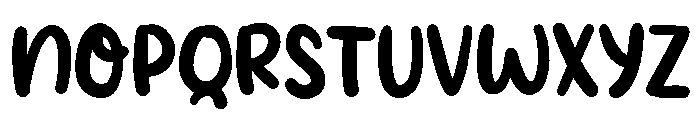 PG Honey Dreams Font UPPERCASE