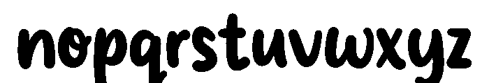 PG Honey Dreams Font LOWERCASE