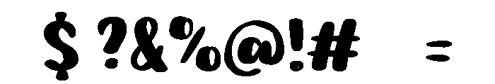 PG Honey Quincy Regular Font OTHER CHARS