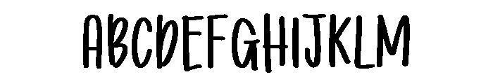 PG Inkstorm Font UPPERCASE
