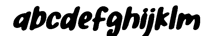 PG Jeloura Bold Slanted Soft FONT