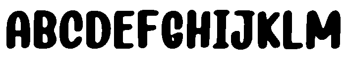 PG Jeloura Bold Soft Font UPPERCASE