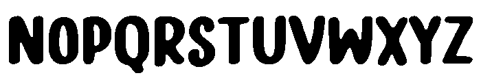 PG Jeloura Bold Soft Font UPPERCASE
