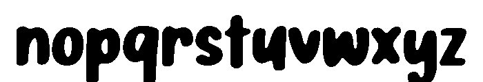 PG Jeloura Bold Soft Font LOWERCASE