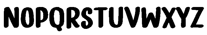 PG Jeloura Bold Font UPPERCASE