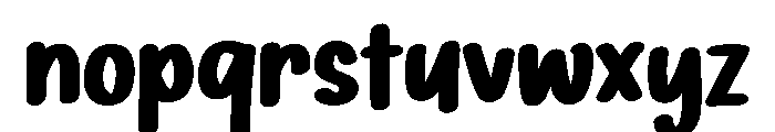 PG Jeloura Bold Font LOWERCASE
