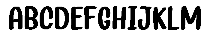 PG Jeloura Regular Font UPPERCASE