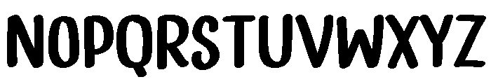 PG Jeloura Regular Font UPPERCASE