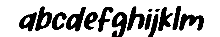 PG Jeloura Slanted Soft FONT