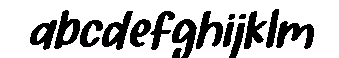 PG Jeloura Slanted FONT