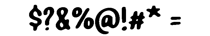 PG Jeloura Soft Font OTHER CHARS