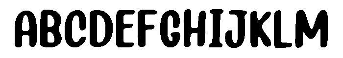 PG Jeloura Soft Font UPPERCASE