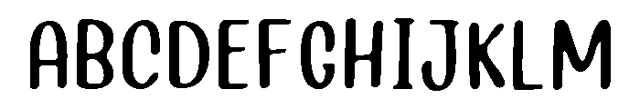 PG Jeloura Thin Soft Font UPPERCASE