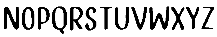 PG Jeloura Thin Soft Font UPPERCASE