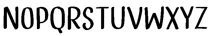 PG Jeloura Thin Font UPPERCASE