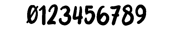 PG Junkie Retro Regular Font OTHER CHARS