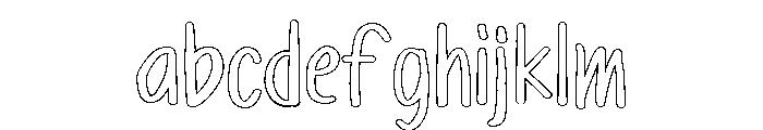 PG Kalewis Outline FONT