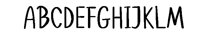 PG Kalewis Regular Font UPPERCASE