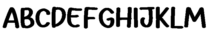 PG Kaliro Font UPPERCASE