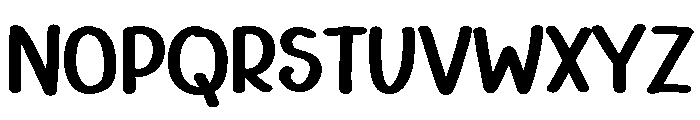 PG Kaliro Font UPPERCASE