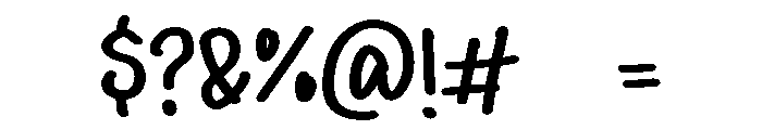 PG Kernalis Font OTHER CHARS