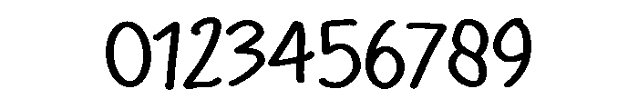 PG Kids Brush Font OTHER CHARS