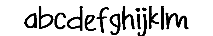 PG Kids Brush FONT