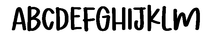 PG Kindline Font UPPERCASE