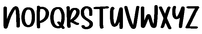 PG Kindline Font LOWERCASE
