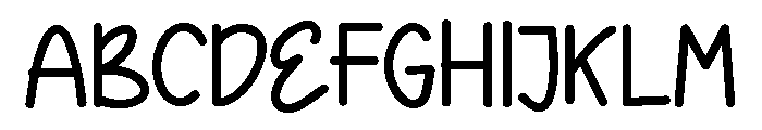 PG Lovaira Regular Font UPPERCASE