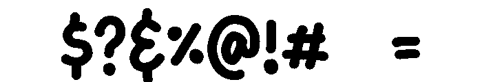 PG Lovely Notes Font OTHER CHARS