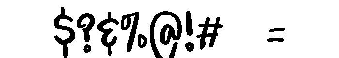 PG Lovely Season Font OTHER CHARS