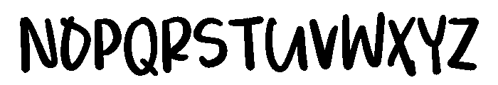PG Lovely Season Font LOWERCASE
