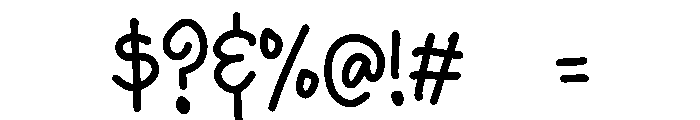 PG Lovely Spring Font OTHER CHARS